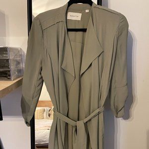 COPY - Babton Silk Lightweight Trench Style Jacket